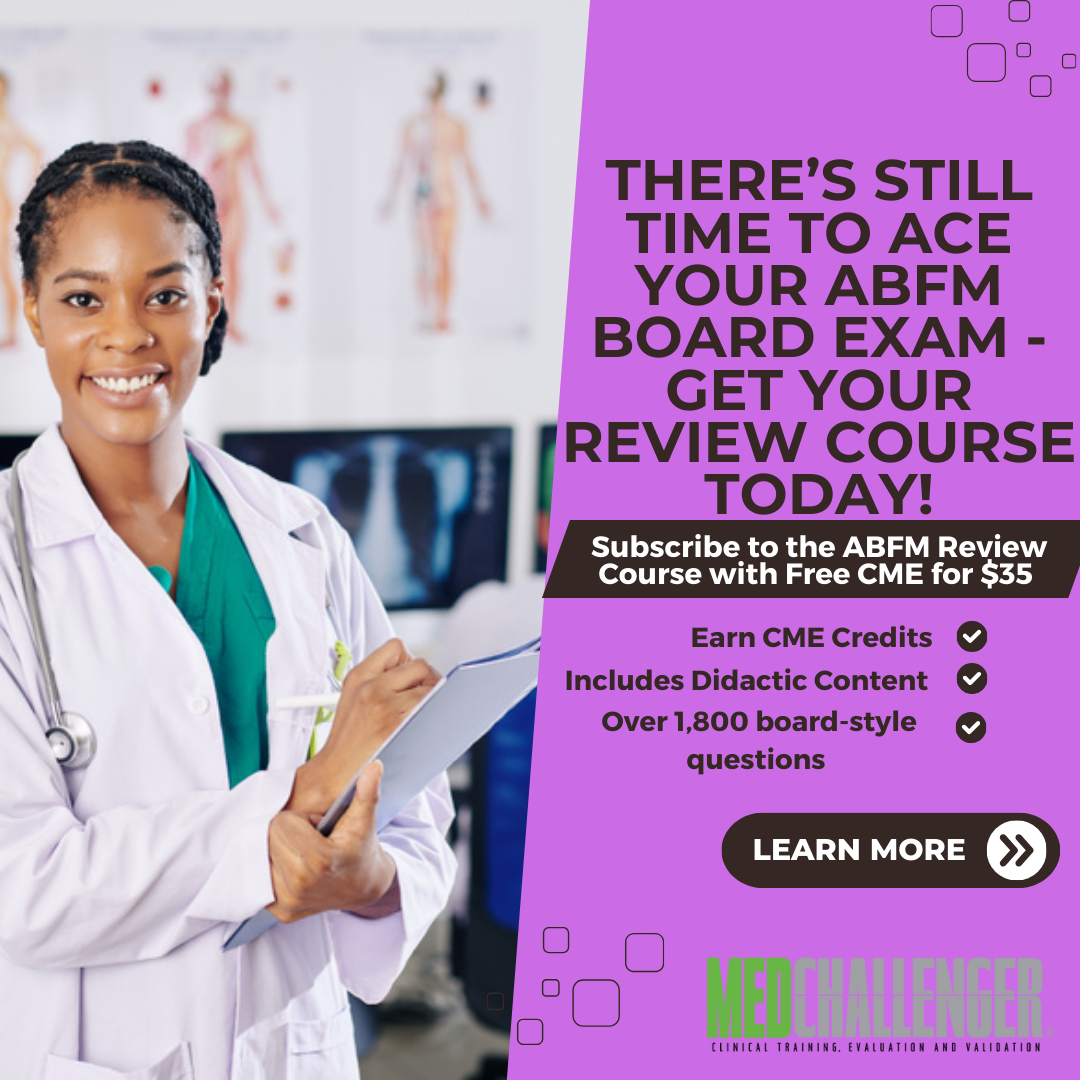 ABFM There is still time