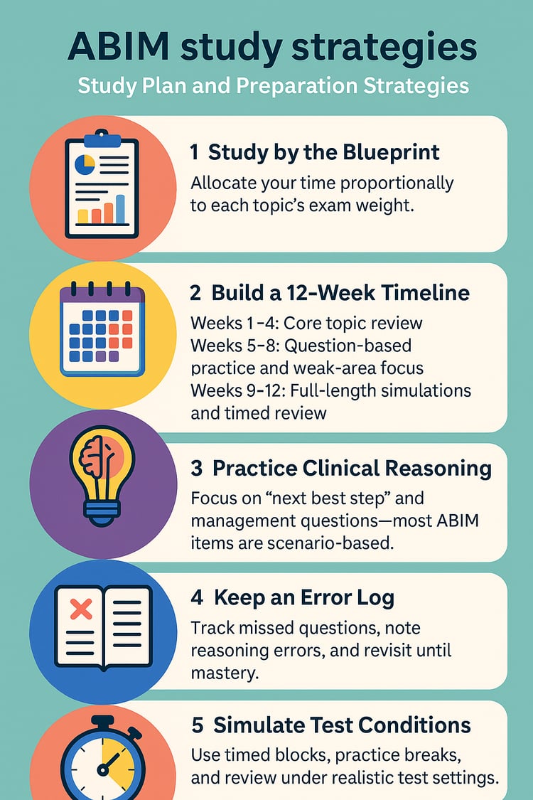 ABIM study strategies