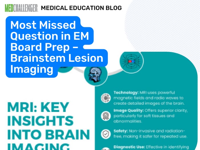 Blog - Most Missed Question in EM Board Prep – Brainstem Lesion Imaging