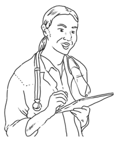 LINEART-TRANSPARENT-BG_doctor_with_ipad_right-facing-e1522868863314 LINEART-TRANSPARENT-BG_doctor_with_ipad_right-facing-e1522868863314