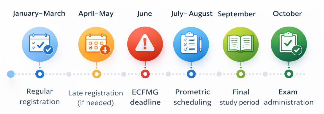Typical ABP Exam year Structure