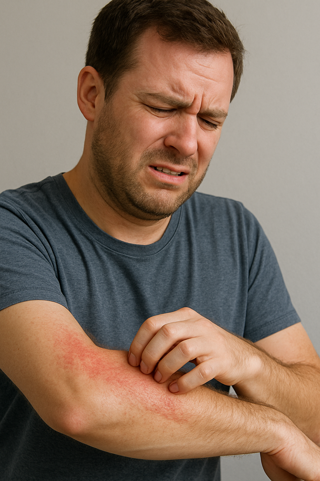 What is the most common cause of allergic contact dermatitis?