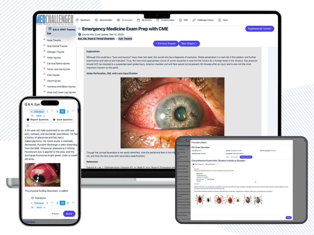 ABEM exam review with CME - Prepare for ABEM exams