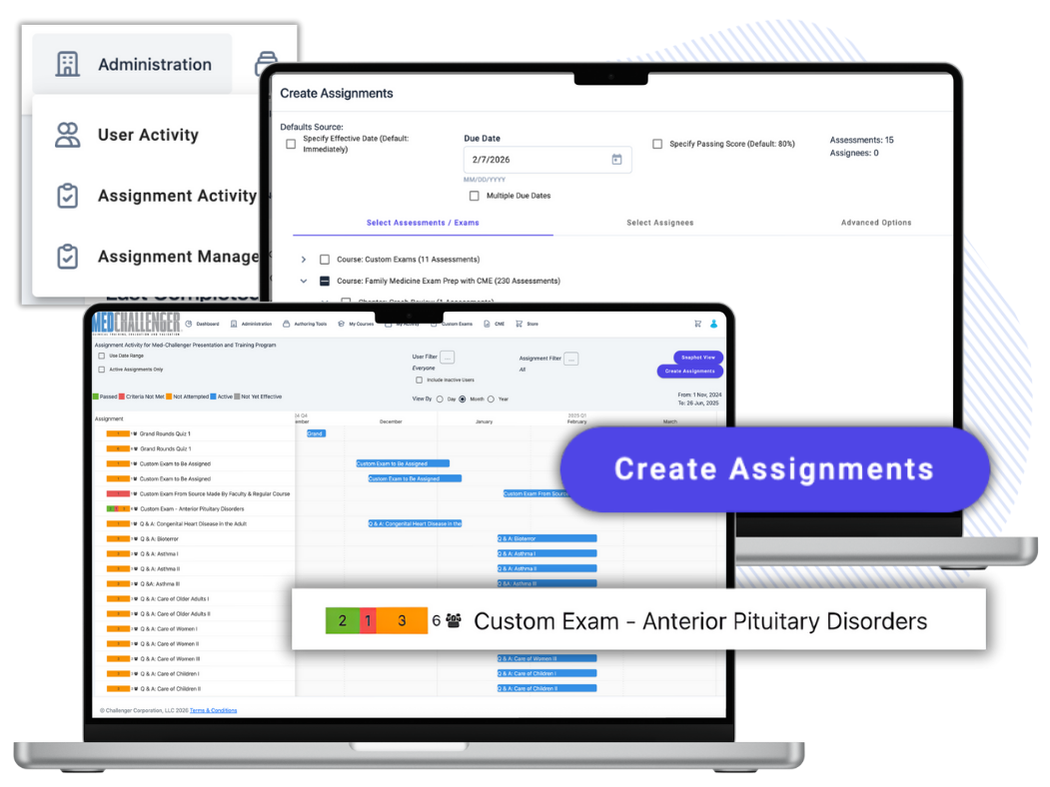 Institutional Medical Education Library and LMS for Healthcare Training Programs - Assignment Management
