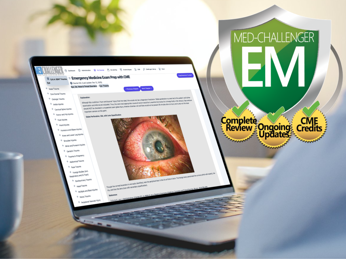 ABEM exam prep with CME - for emergency physicians - Saves time, every time 3