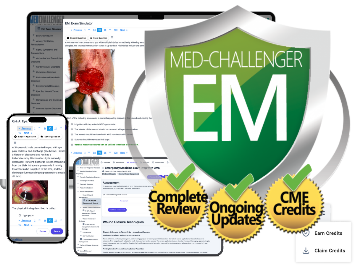 ABEM exam review with CME - ABEM Exam Simulator for ABEM exam prep - cover ABEM exam review with CME - ABEM Exam Simulator for ABEM exam prep - cover