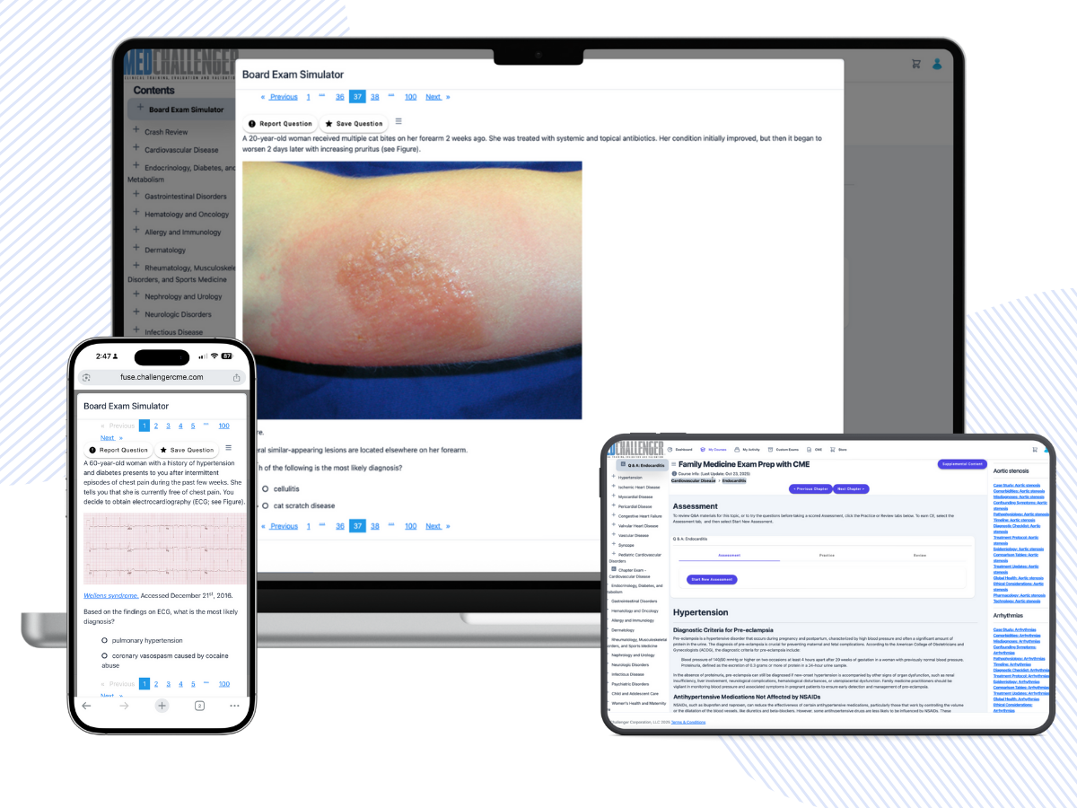 ABFM exam review with CME - ABFM Exam Simulator for ABFM exam prep