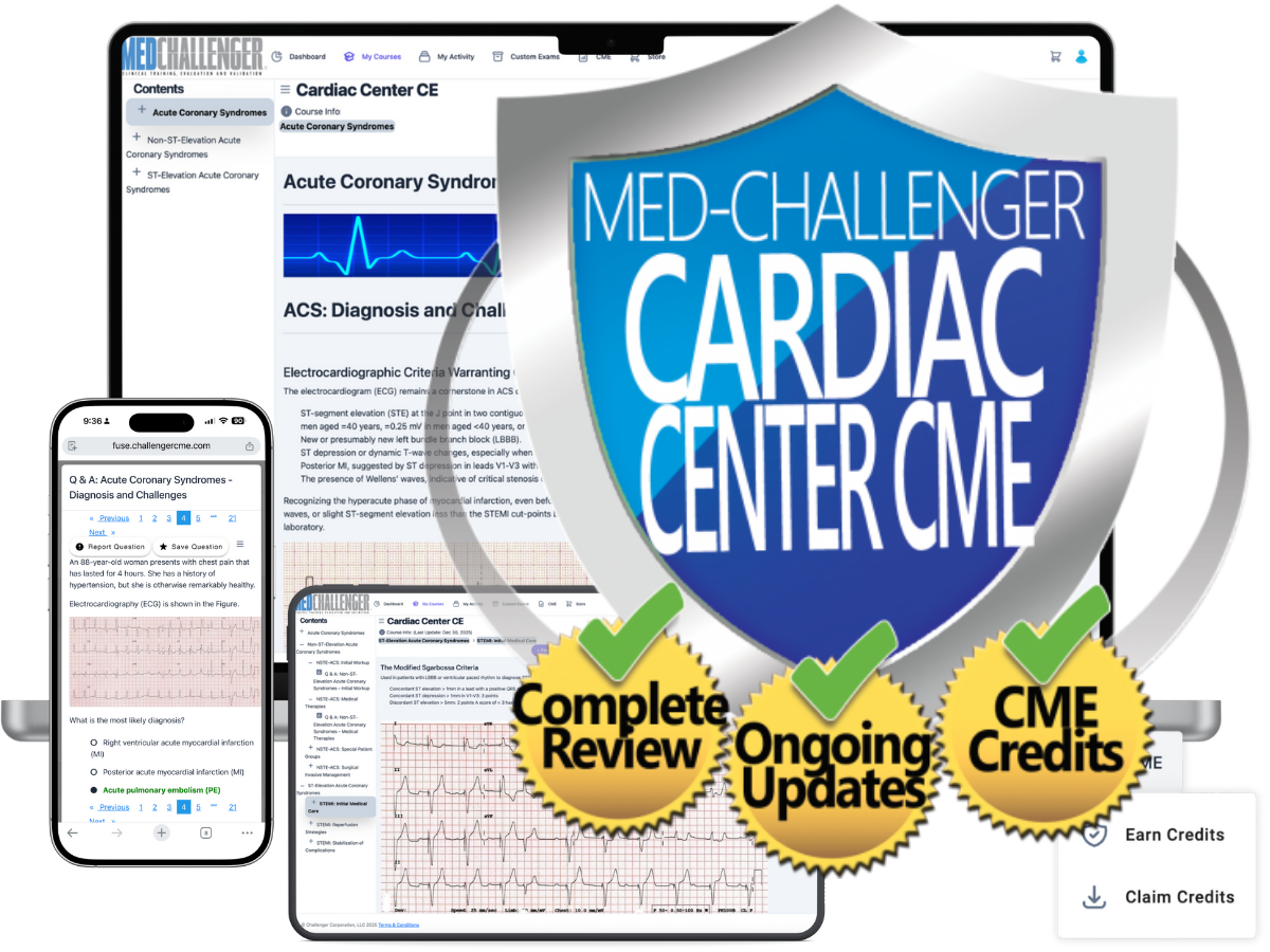Cardiac Center CME CE, Joint Commission Cardiac CME course for physicians, nurses, PAs - cover