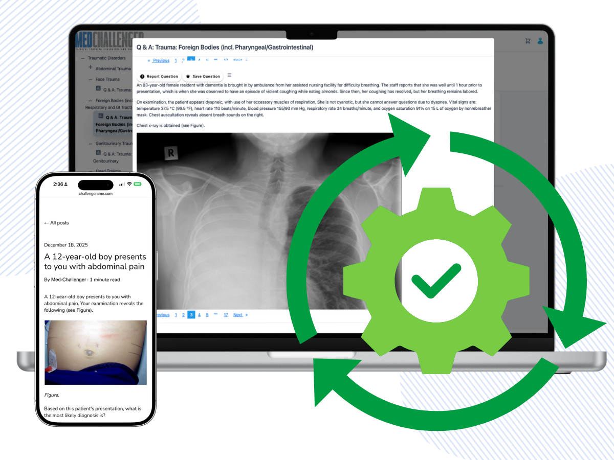 Trauma Center CME CE, Joint Commission CME Trauma CME course for physicians, nurses, PAs - Continually updated medical education content keeps you current