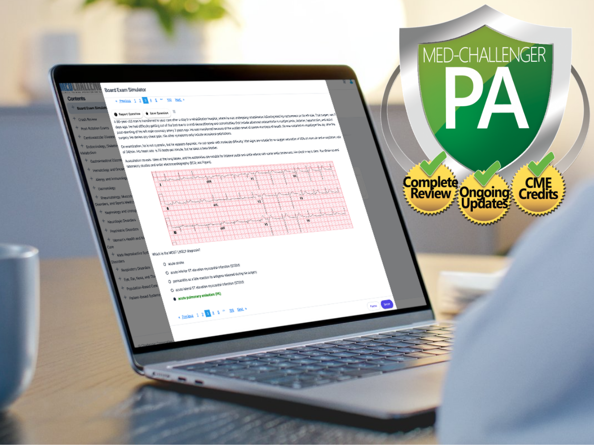 Physician assistant exam review with AAPA CME, PANCE _ PANRE prep - Saves time, every time