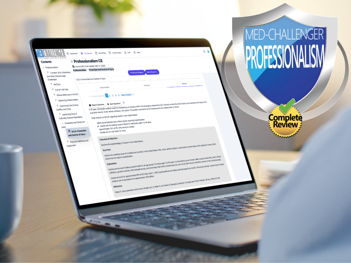 Professionalism CME CE, Professionalism CME course for physicians, nurses, PAs - Saves time, every time. 2