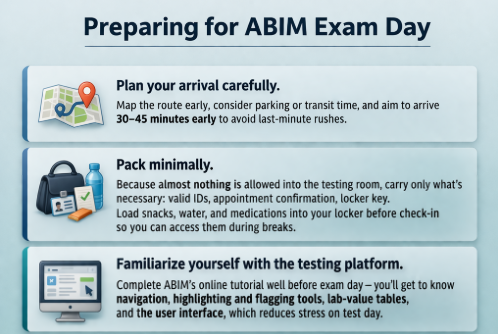 ABIM Exam Day: What to Expect and How to Prepare