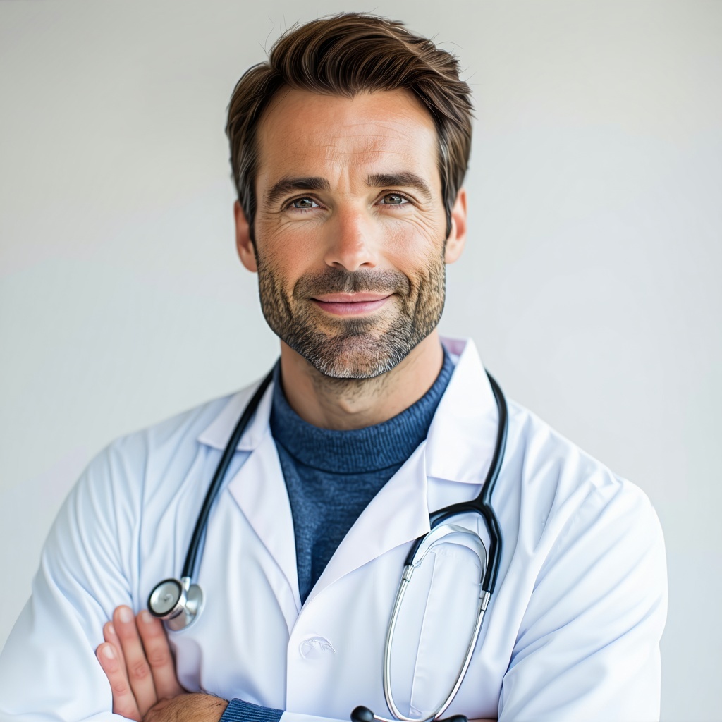 male physician