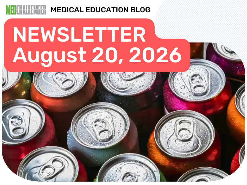 Last Chance Savings, Most Missed Exam Questions, PEMQBook Review Course, Cancer Linked to Sugar Drinks, Clinical Updates, FREE Course