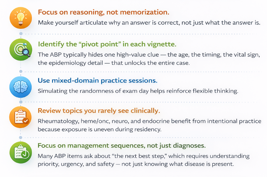 Study Strategies That Work for the ABP Pediatrics Board Exam
