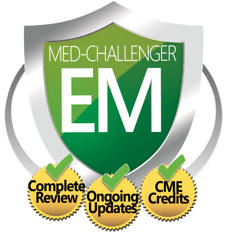 Med-Challenger EM with CME Credits - Pass-guaranteed ABEM exam review course Built-in AMA PRA Category 1 Credits
