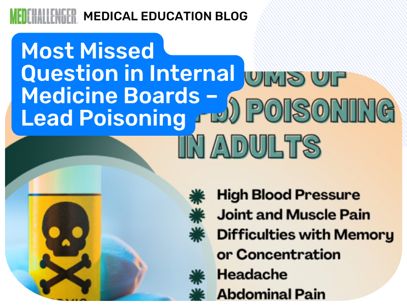 Most Missed IM Boards: Lead Poisoning & Basophilic Stippling