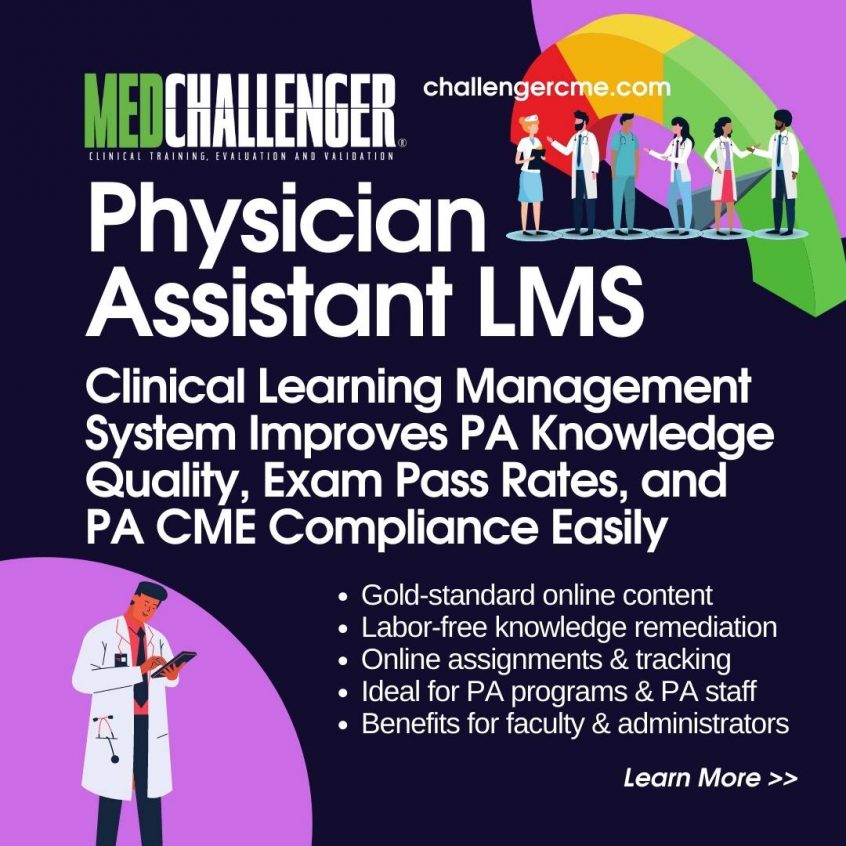 Learning Management System Helps PA Programs Educate Students and Organizations Improve PA Knowledge Quality